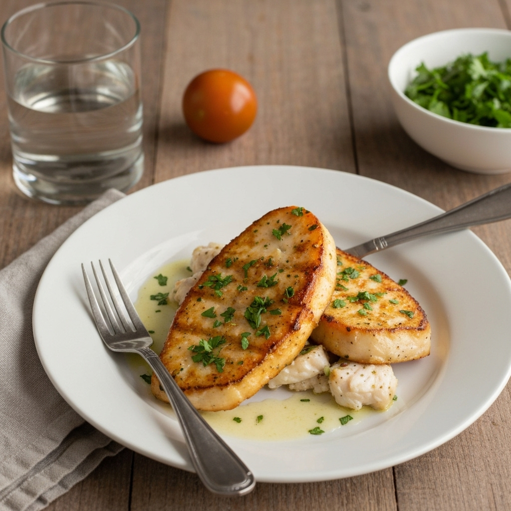 Herb Butter Pan-Seared Cod
