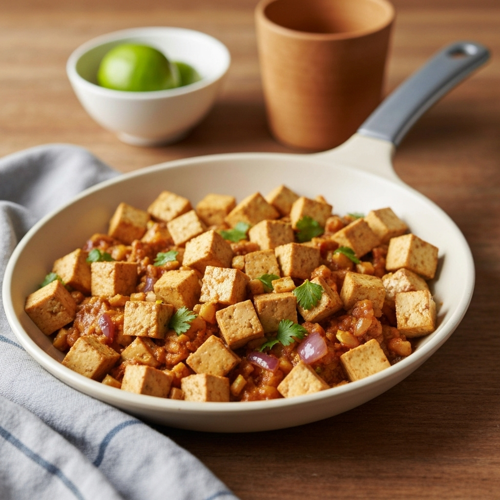 Coconut Lime Tofu Skillet