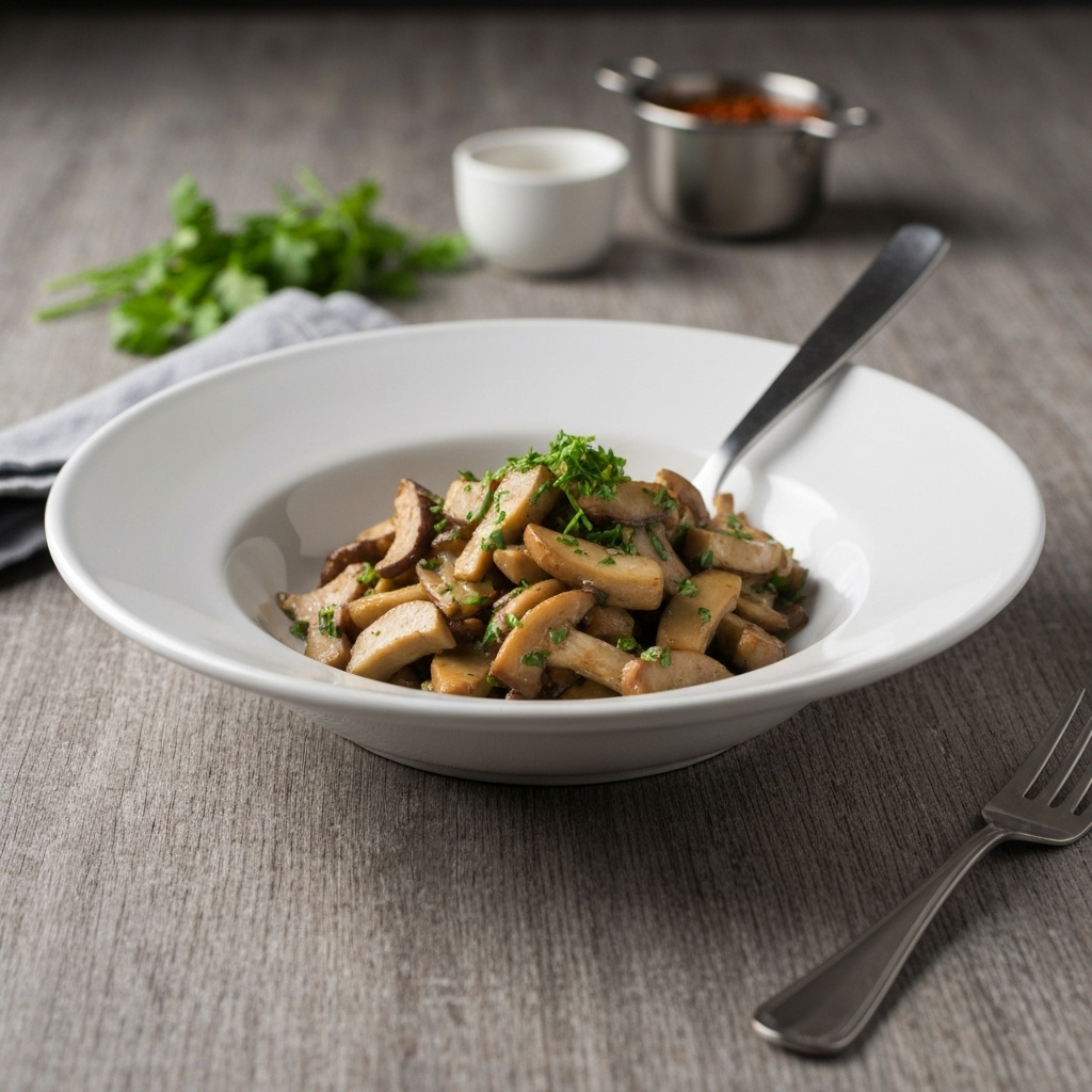 Herb-Infused Mushroom Risotto