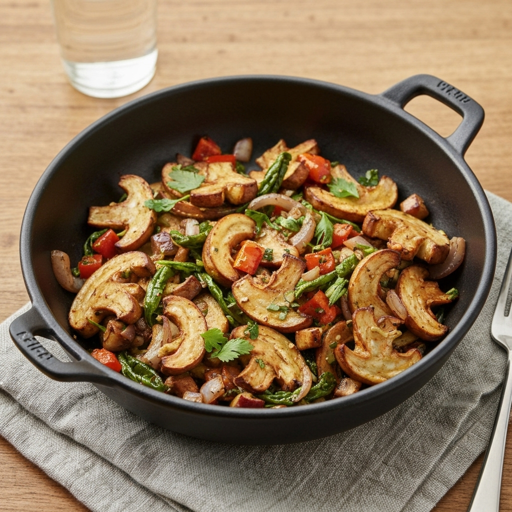 Citrus Herb Portobello Skillet