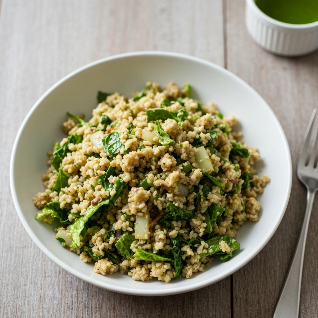Ginger Lime Kale Quinoa
