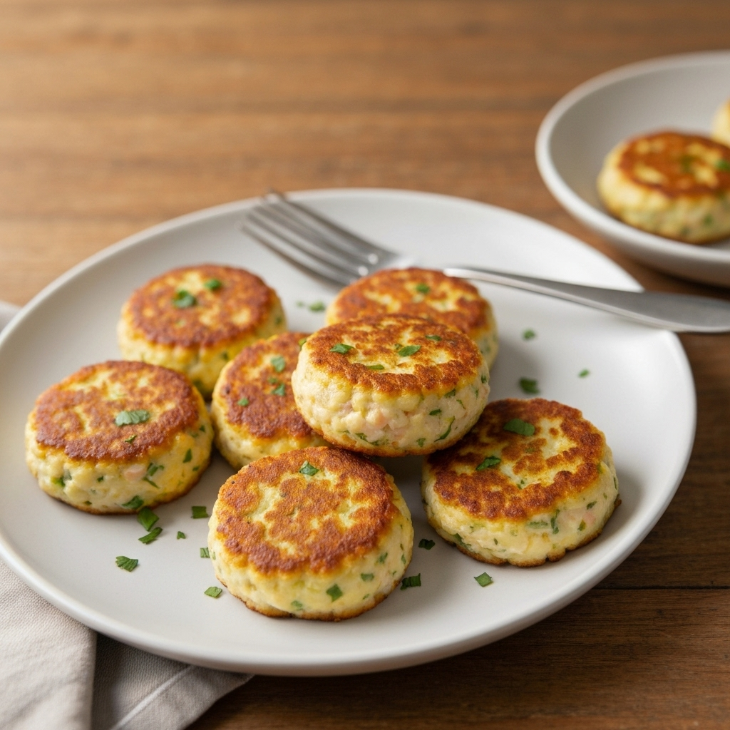 Citrus Sage Salmon Cakes