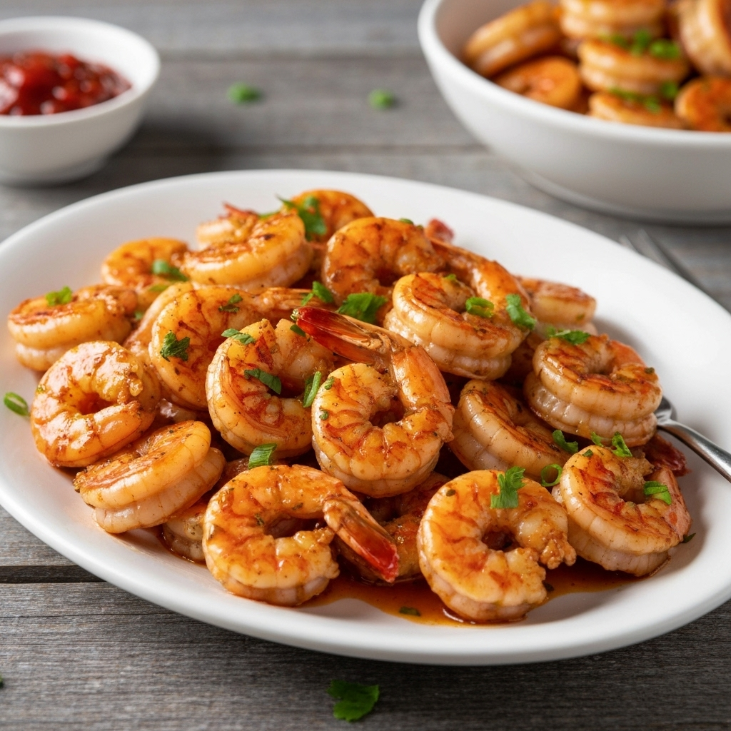 Smoky Maple Pepper Shrimp