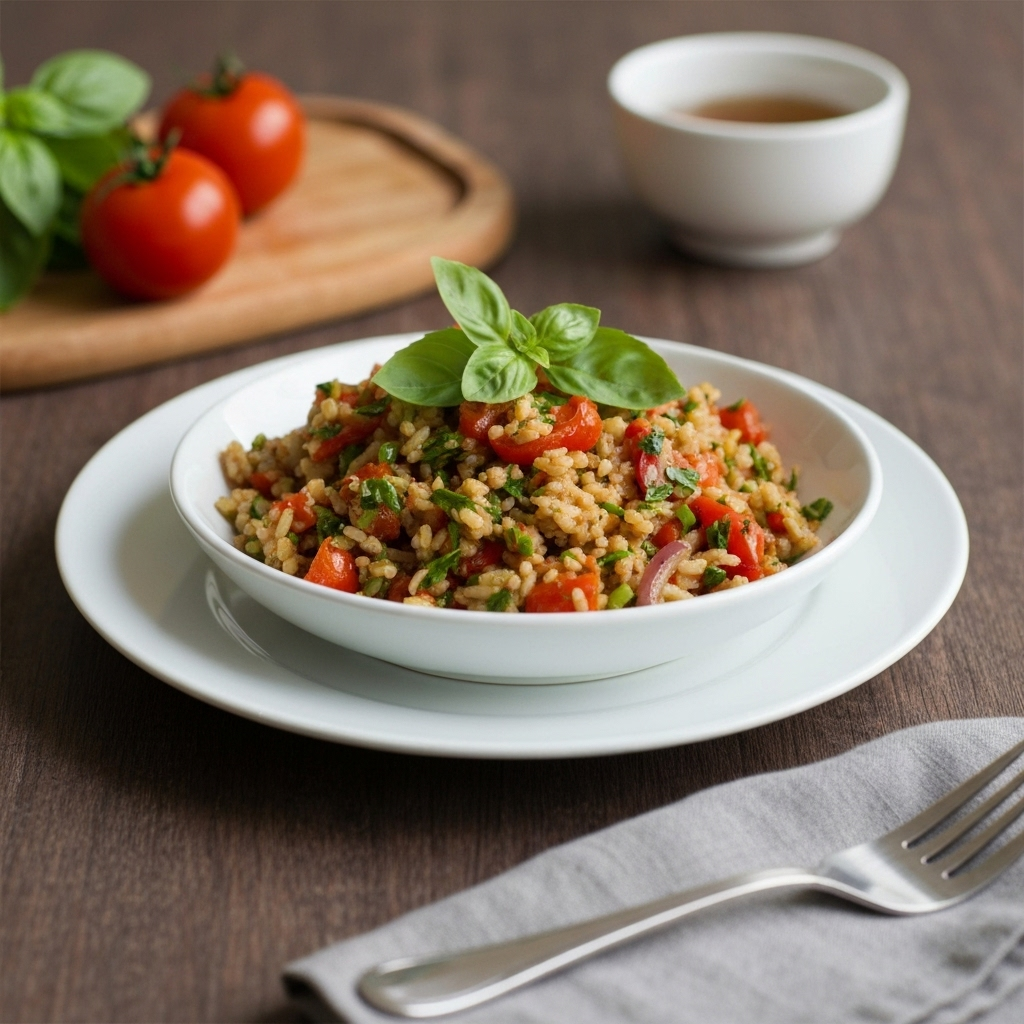 Sun-Dried Tomato Basil Quinoa
