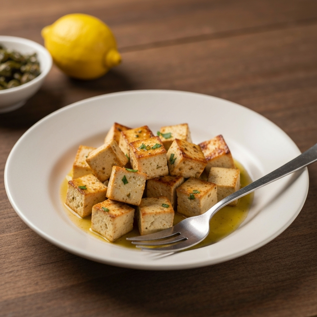 Herb-Glazed Lemon Tofu