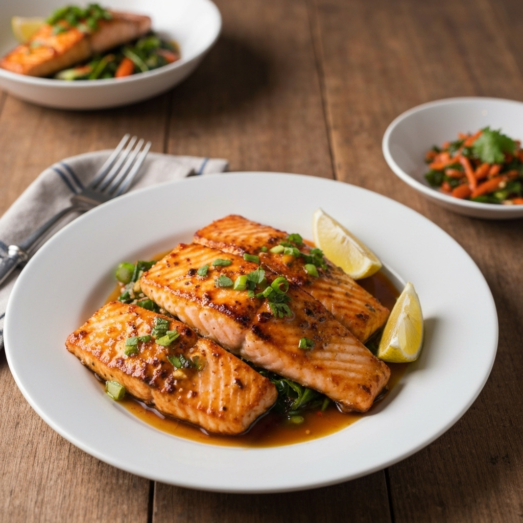 Citrus-Infused Sesame Salmon