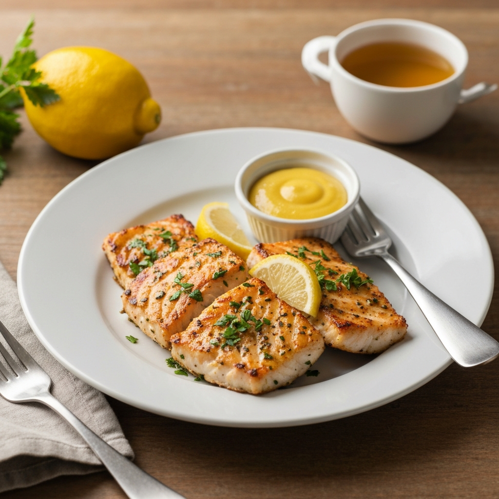 Ginger Lemon Pepper Snapper